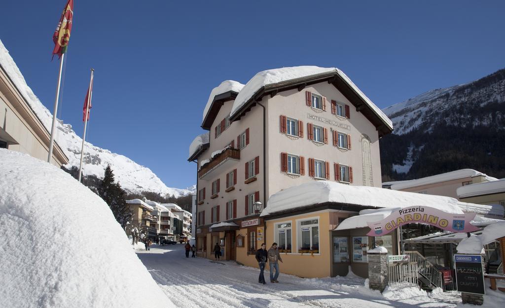 Hotel Heilquelle-Leukerbad-Therme 외부 사진