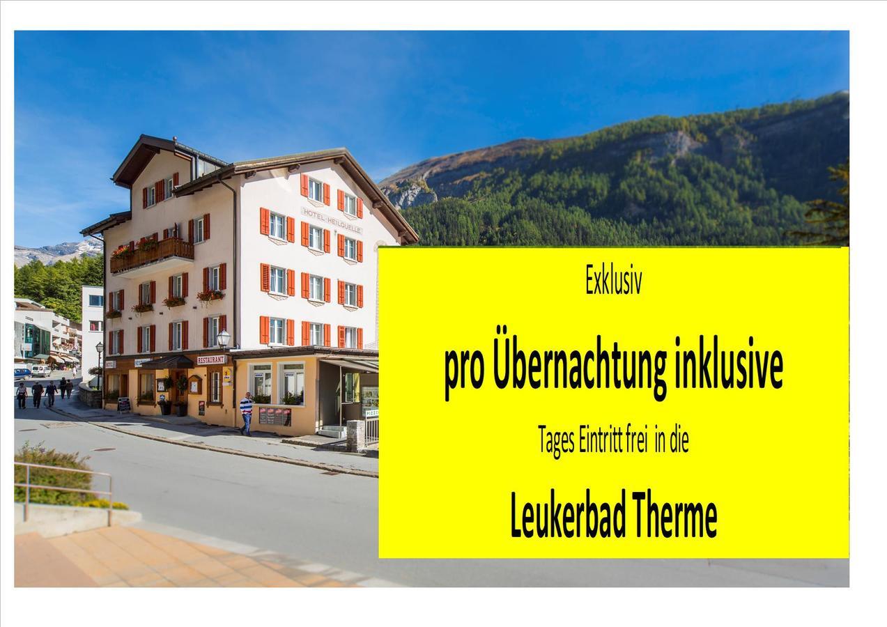 Hotel Heilquelle-Leukerbad-Therme 외부 사진